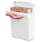 Rubbermaid Commercial Sanitary Napkin Receptacle, 12-1/2"x5-1/4"x10-3/4", White RCP614000 - alternate 2